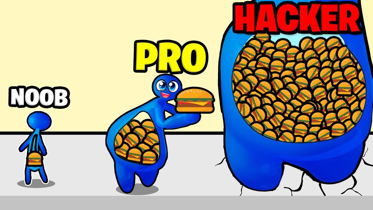 LA MEILLEURE ÉVOLUTION DU MANGEUR DE BURGER !!