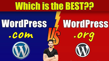 WordPress.com vs WordPress.org in Hindi 🔥Which is the Best??