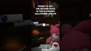 Where to get the second book in the bloxburg haunted house Halloween update! 🎃 #roblox #tutorial
