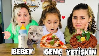 BEBEK, GENÇ veya YETİŞKİN YEMEK YARIŞMASI !? aslı ca