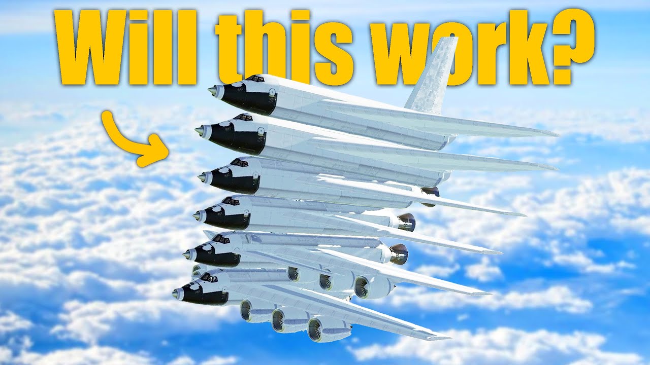 How Many Airplanes Can I Stack On Top Of Each Other? - YouTube