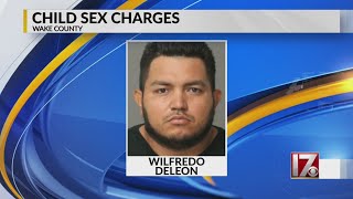Knightdale man facing sex charges linked to child, officials say