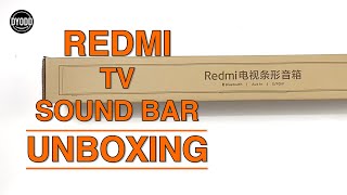 Unboxing Redmi TV Sound Bar in Malaysia
