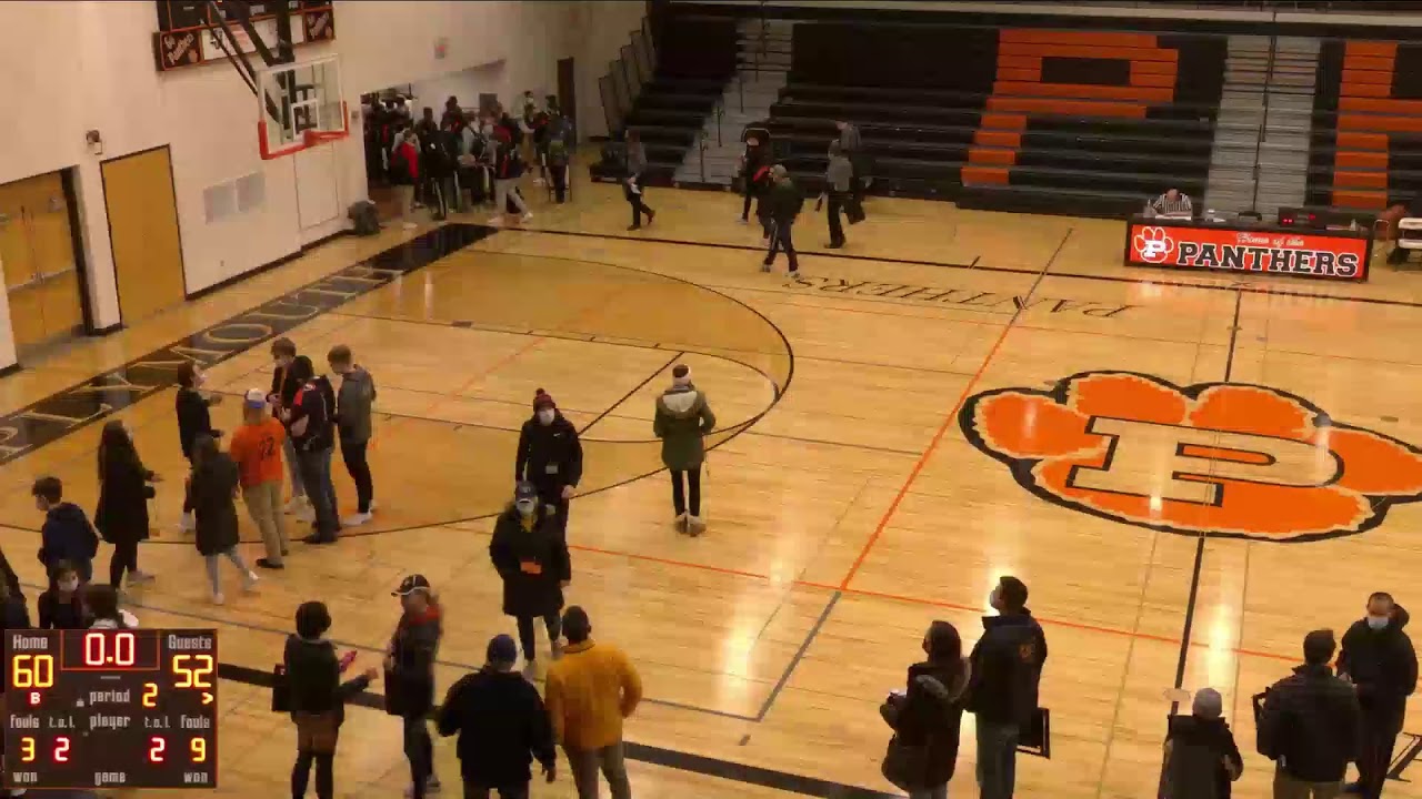 Plymouth High School vs. Kettle Moraine Varsity Mens' Basketball YouTube