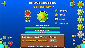 Ghostbusters by Itserson 100% Completed Geometry Dash 2.11