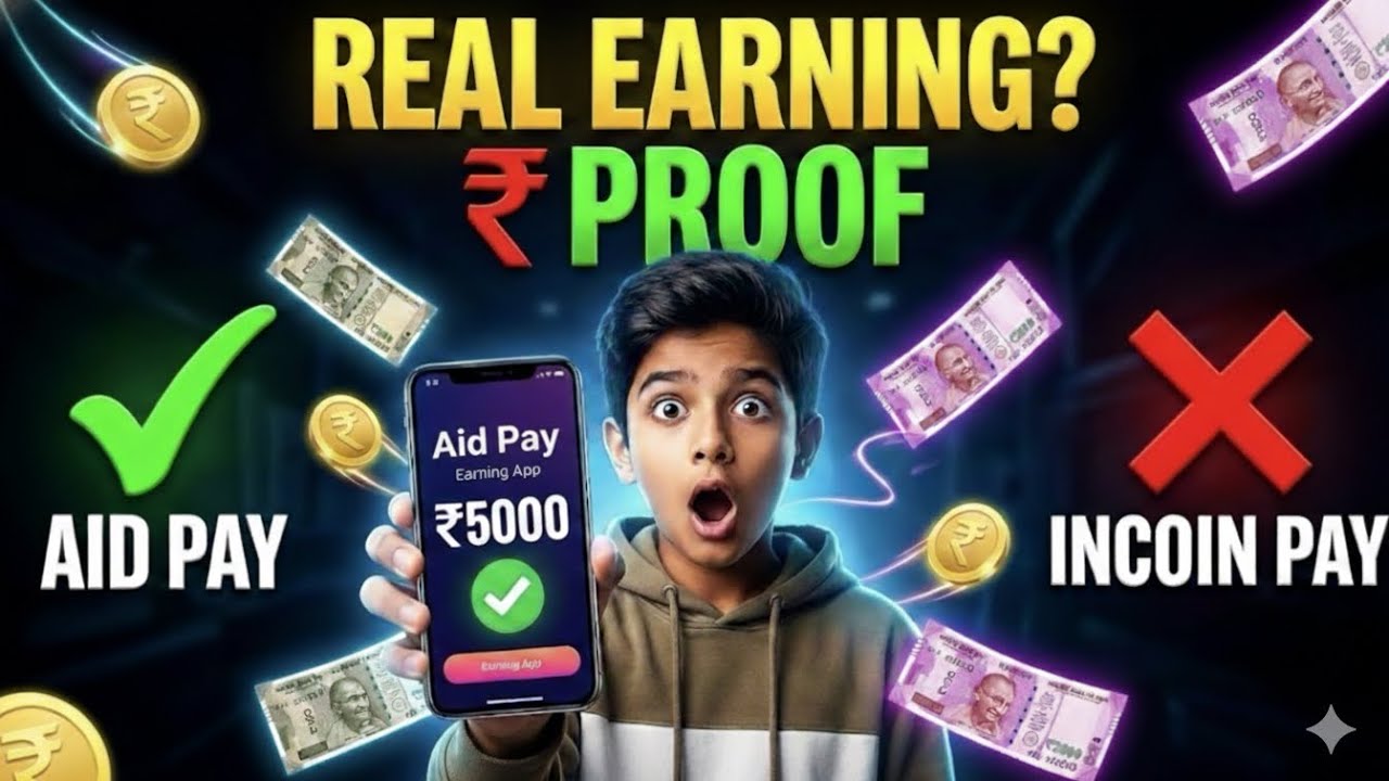 Aid Pay App 💰 Signup Pe ₹500 Free | Six Pay & Show Pay Se Best Earning App 😱