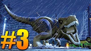 ZAÚTOČIL NA MĚ T-REX!😱😍 Lego Jurassic World #3