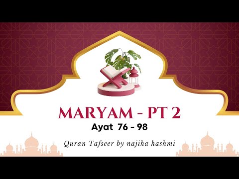 𝙎𝙪𝙧𝙖𝙝 𝙈𝙖𝙧𝙮𝙖𝙢 𝙖𝙮𝙖𝙩 88-98 𝙗𝙮 𝙉𝙖𝙟𝙞𝙝𝙖 𝙃𝙖𝙨𝙝𝙢i #tafseer #foryou #tafseerquran #quran #allah #surahmaryam 