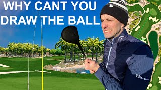 WHY YOU CAN NOT HIT A DRAW WITH YOUR DRIVER SIMPLE GOLF TIPS