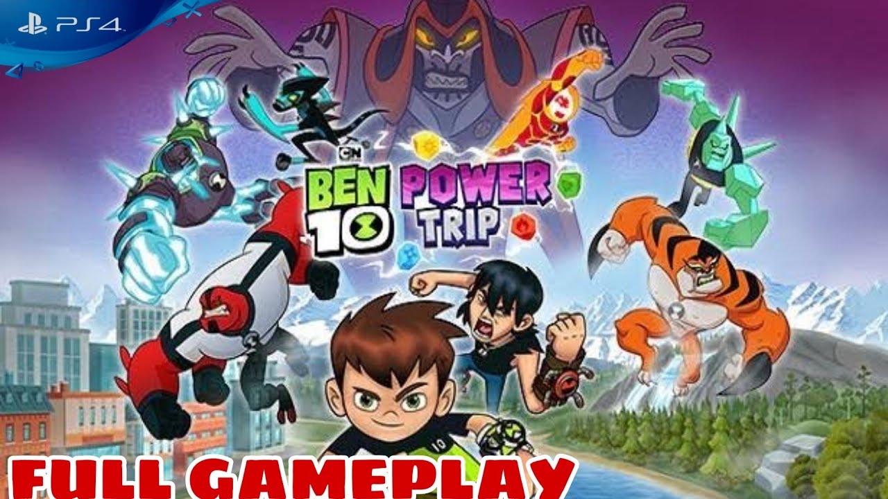 Ben 10 Power Trip FULL GAME Longplay- part 2- #ben10 - YouTube