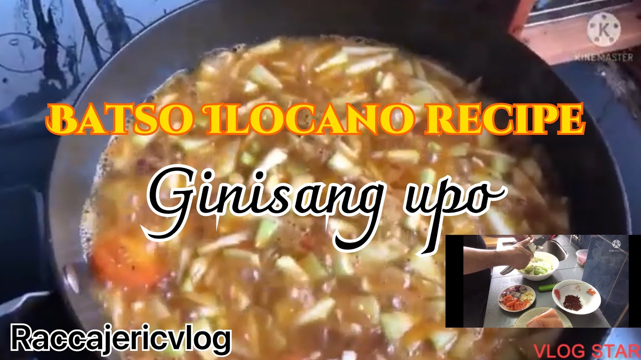 batso ilocano Recipe/ginisang upo #lutongbahay@Jeric - YouTube