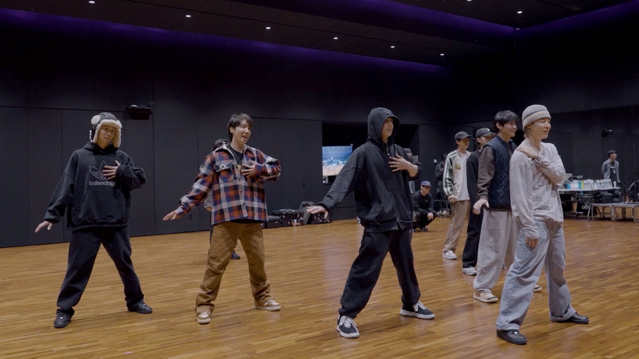 BTS WORLD TOUR ‘ARIRANG’ Practice Sketch