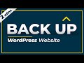 How to Backup WordPress Website: Website Backup