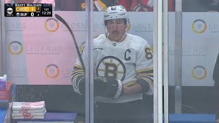 Brad Marchand Unsportsmanlike Conduct Penalty For Chirping Ref