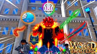 UBICACION JEFES SECRETOS Y CONSIGUE LOS MEJORES ACCESORIOS EN WORLD FIGTHER #roblox