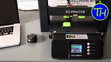 My first 3D printer! - JGAURORA A5 - with setup tipps!