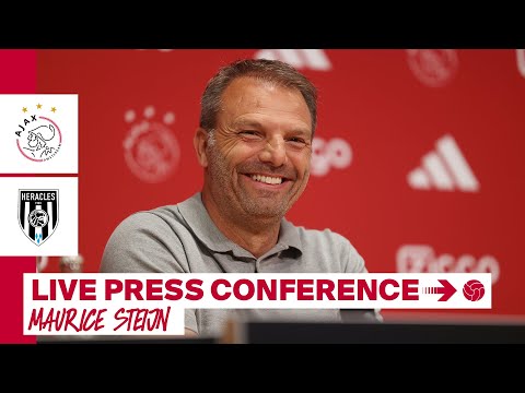 ??? LIVE 12:45 | Persconferentie Maurice Steijn in aanloop naar Ajax - Heracles