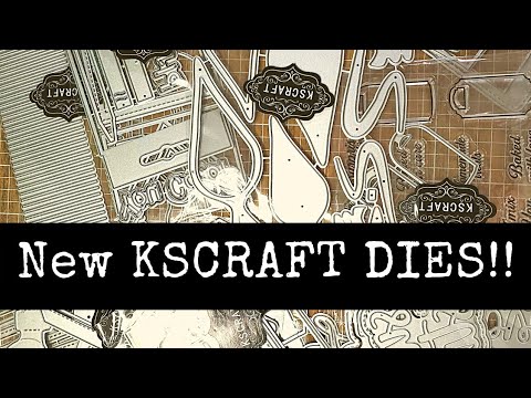 NEW KSCRAFTS DIES!!!! BAKING THEMED!!! 