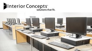Interior Concepts | Computer Lab Layout, Options 1 & 2