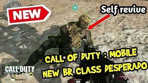 *NEW* BR CLASS DESPERADO & GAMEPLAY | SELF REVIVE | CALL OF DUTY MOBILE | ENONYMOUS YT