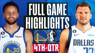 Golden State Warriors vs Dallas Mavericks HIGHLIGHTS 4th - QTR HD | 2024 NBA season | 04/05/2024