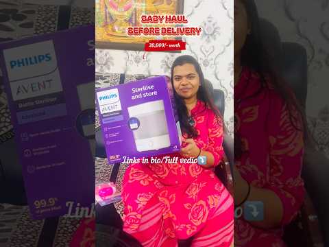 ₹20,000/- baby haul from Firstcry👶🏻📦🛍️ #shorts #youtubeshorts #baby #haul #shopping #firstcry