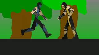 Mortal Combat 11 Subzero Vs Scorpi̇on Kısa 24 Saniyelik Dövüş Animasyonu