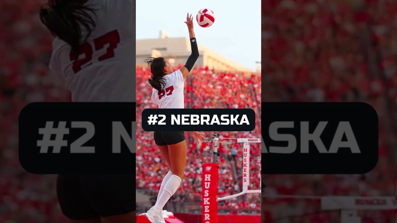 Top 10 Division 1 Volleyball Colleges In September shorts Top 10 Division 1 Volleyball Colleges In September shorts