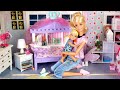Barbie &amp; Ken Family Get Well Routine, Beach Day &amp; Morning Routines