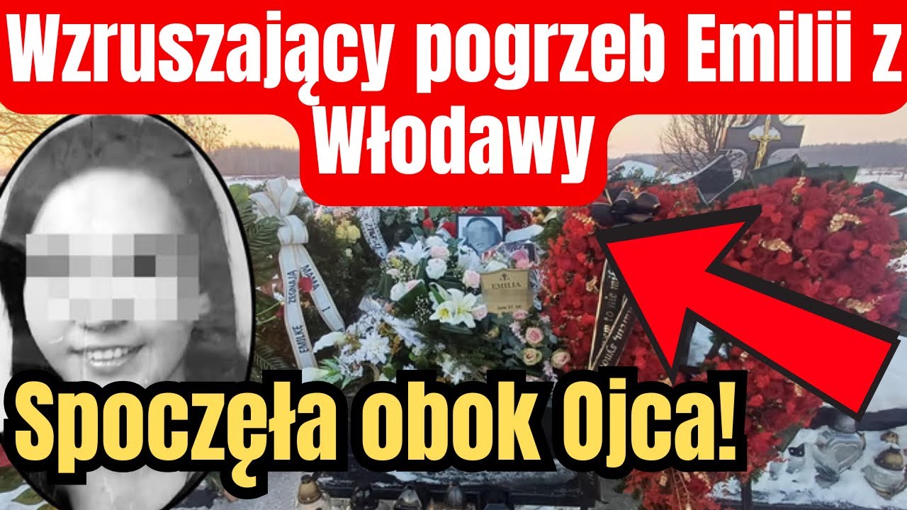 Pogrzeb tragicznie zmarłej 37-latki z Włodawy! pogrzeb pełen łez i wzruszeń