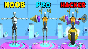 NOOB vs PRO vs HACKER - Merge Cyborg