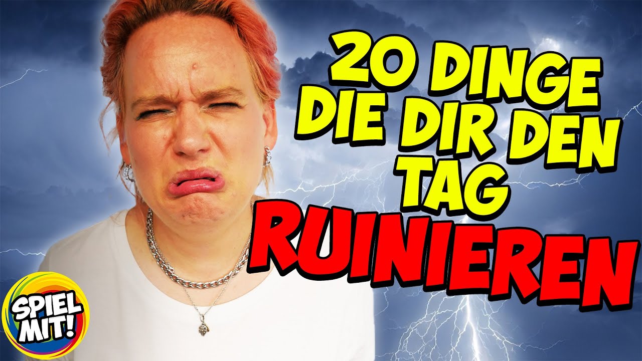 Die Unnötigsten Dinge Der Welt DIE 20 SCHLIMMSTEN DINGE DER WELT!!! 😩 - YouTube