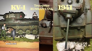 Trumpeter 00356 Russian KV-1 model 1941 1:35