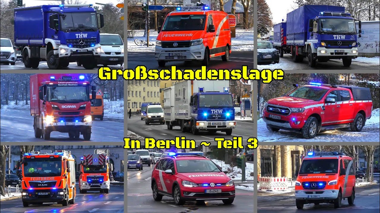 [🚨𝗗𝗔𝗨𝗘𝗥𝗘𝗜𝗡𝗦𝗔𝗧𝗭 - 𝗦𝗧𝗥𝗢𝗠𝗔𝗨𝗦𝗙𝗔𝗟𝗟🔌] Einsatzfahrten 》FW aus NRW, Berliner Feuerwehr, THW & KatS | Teil-3