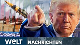 IRAN: Trump schließt Bodentruppen nicht aus! USA planen heftige Angriffe! Eskalation? I WELT STREAM screenshot 1