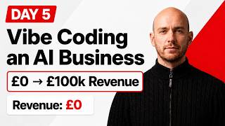 Silent Vibe Coding Session - No Mic, Music Only | AI Challenge £0 to £100k - Day 6