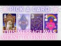 This Message was Meant to Find You🦄💜| PICK A CARD🔮 In-Depth Tarot Reading