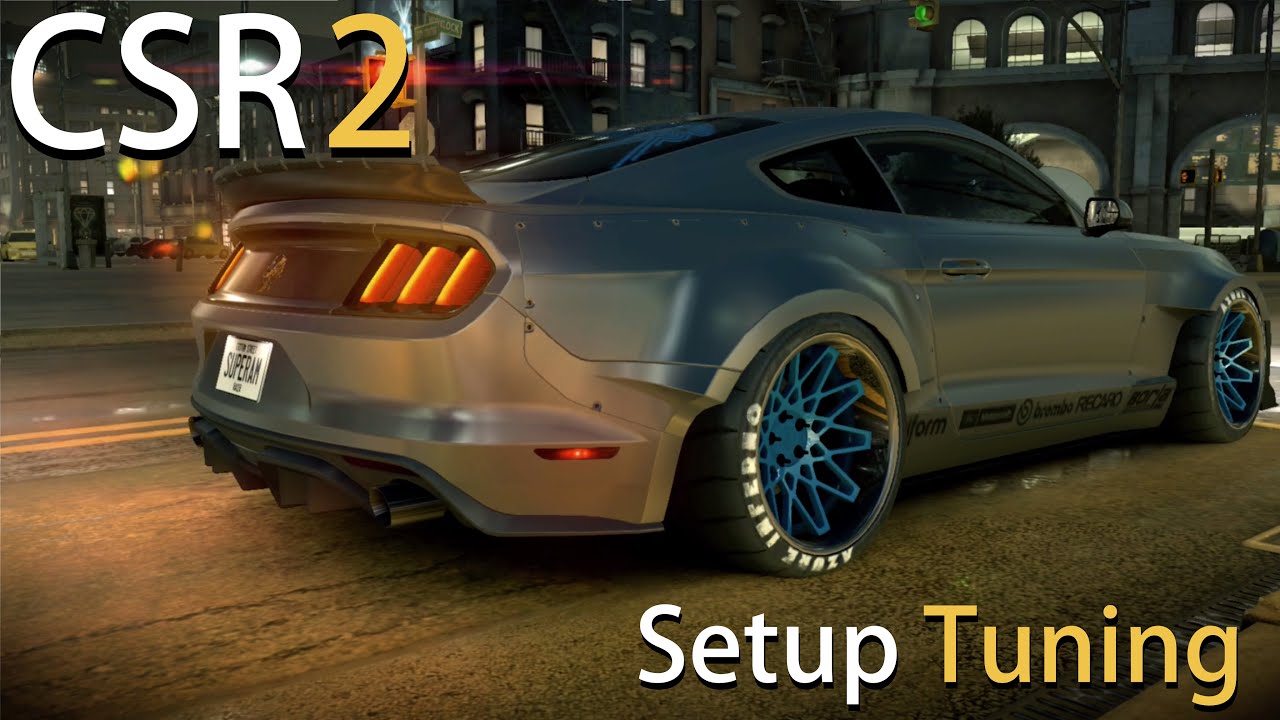 [Kurtz Mustang HPE750 Setup Tuning] Let's Play CSR Racing 2 iOS ...