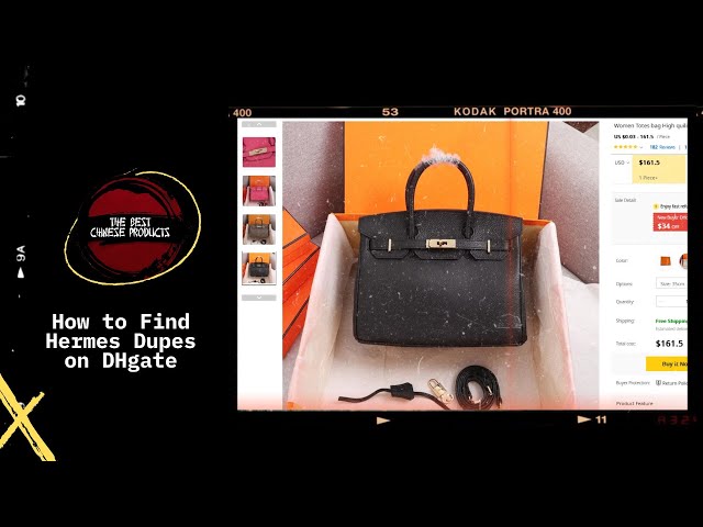 How to Find Designer Dupes on DHgate - Affordabo