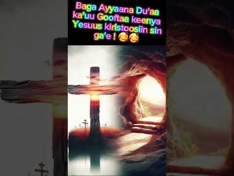 Baga Ayyaana Yaadannoo Du Aa Ka Uu Gooftaa Keenya Yesuus Kiristoosiin Sin Gahe Dawitgirmafufa