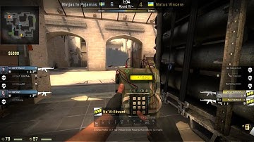 ESEA S16 NiP vs NaVi de_mirage awesome match