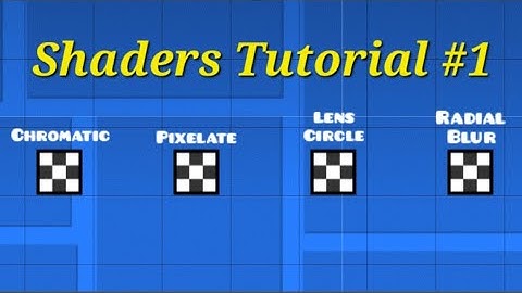 2.2 Shaders Tutorial #1