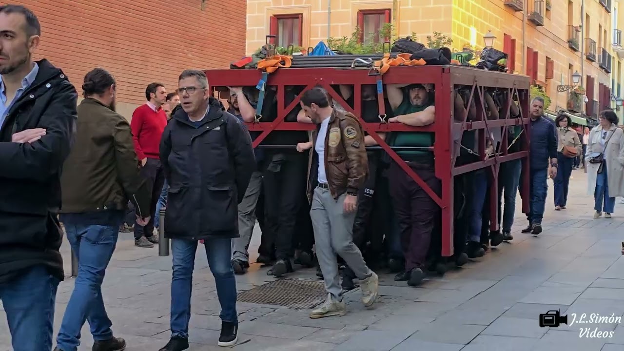 (4K) E3NSAYO DE COSTALEROS  DEL GRAN PODER DE MADRID 2026  #Cuaresma #Cuaresma2026