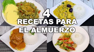 4 EASY AND QUICK RECIPES FOR LUNCH | Peruvian cuisine | Tasty