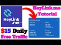  How to earn income from heylink.me