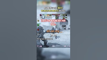 Top 5 BEST CS2 Women moments...
