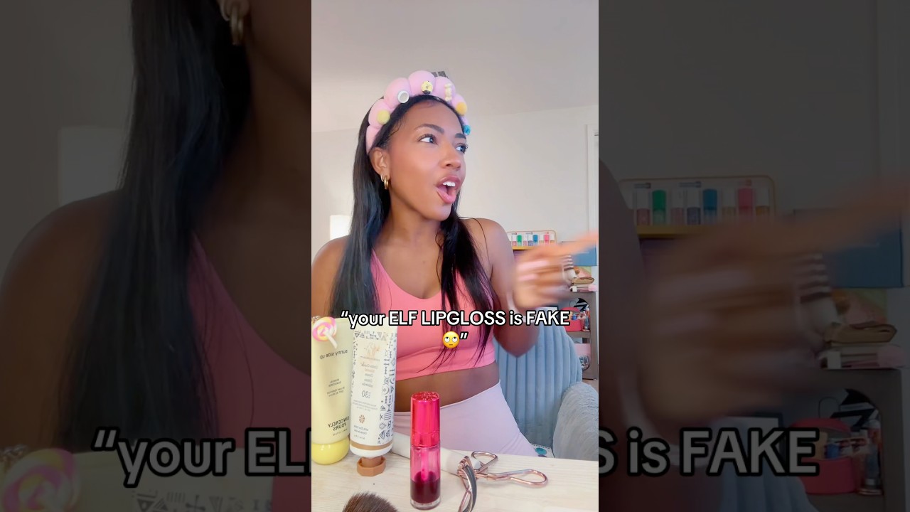 У МЕНЯ ЕСТЬ ПОДДЕЛЬНЫЙ БЛЕСК ДЛЯ ГУБ ELF?!👀🫣 