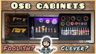 OSB cabinets! (with HIDDEN STASH!) by Adrian Woodworm 634 views 9 months ago 8 minutes, 18 seconds