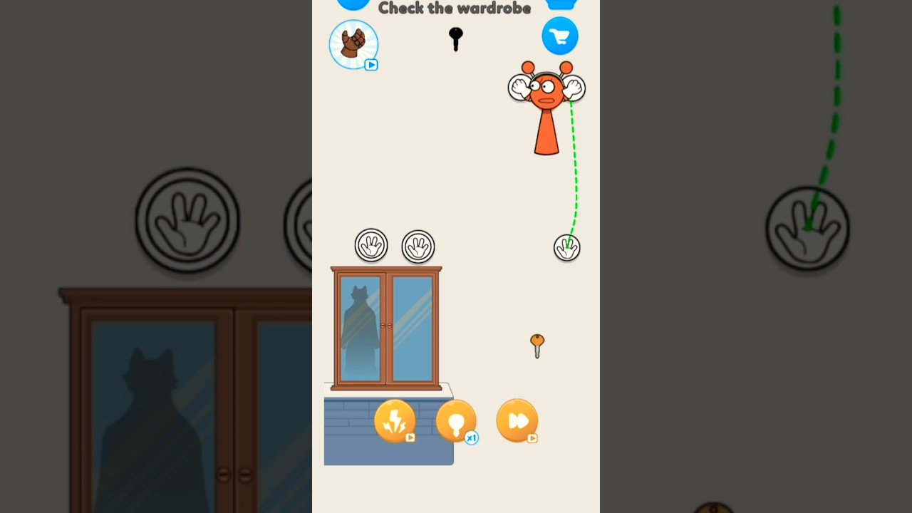 Help oren to check the wardrobe/ Sprunki Puzzle game 