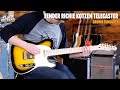 No Talking...Just Tones | Fender Richie Kotzen Telecaster | Brown Sunburst